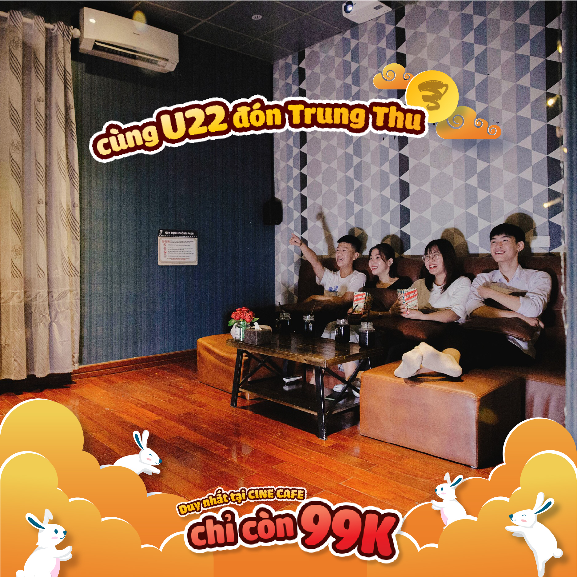Combo 99k Dành Cho U22 Cafe Phim Xã Đàn